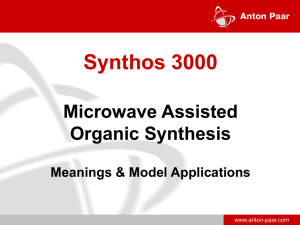 SYNTHOS 3000 Basics