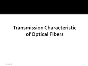 2.7 Optical Fiber Attenuation