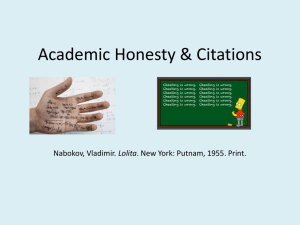 What is Academic Honesty?
