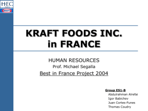 Kraft Foods - 2004