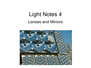 Light 4 Mirrors & Lenses