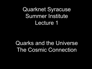 Quarks, Cosmos & You - HEP Educational Outreach