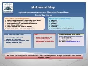 DC/AC Drive Systems - Jubail Industrial College