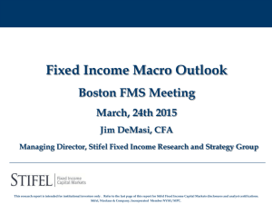 Jim DiMasi, Stifel Fixed Income Research and Strategy Group