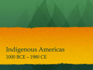 Indigenous Americas