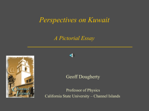 Recollections of Kuwait: Life and Research