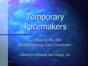 Temporary Pacemakers