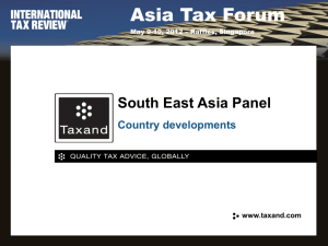 South East Asia Panel