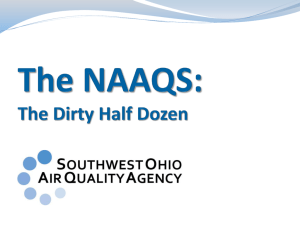 Health Impact - Southwest Ohio Air Quality Agency