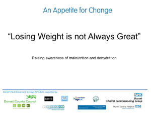 'Losing Weight is Not Always Great' (powerpoint