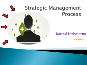 Strategic Management Process - SCB Corporate / Corporate Doctors