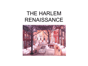 Harlem Renaissance ppt