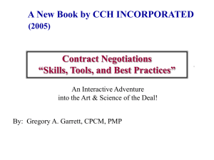 Negotiation Skills - Wolters Kluwer Law & Business | CCH