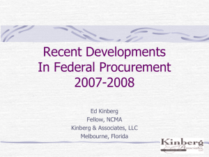 NCMA New Developments 2005