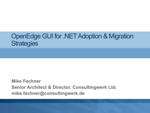 OpenEdge GUI for .NET