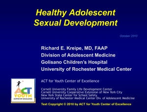 HIV and Adolescents