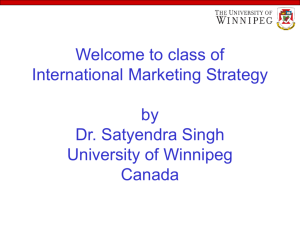 International Marketing Strategies