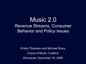 Music business models