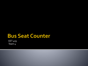 Bus Seat Counter