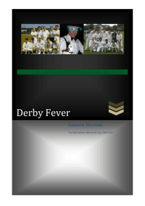 Derby Fever - Gentlemen of West London