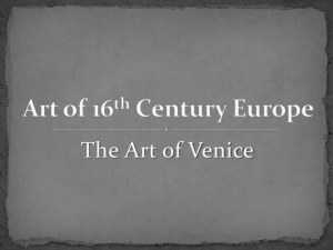 Art of 16th Century Europe