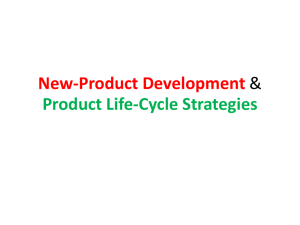 New-Product Development & Product Life