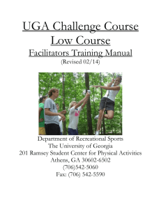 File - UGA Challenge Course Facilitators