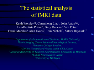 of fMRIstat - The Department of Mathematics and Statistics