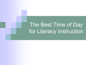 The+Best+Time+of+Day+for+Literacy+Instruction