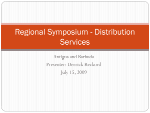 Regional Symposium - Distribution Services