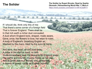 Now the Last Poppy has fallen – Poetry Anthology