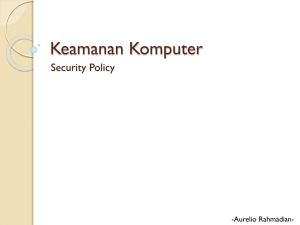 Keamanan Komputer - 07 - Official Site of AURELIO RAHMADIAN
