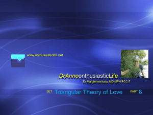 Triangular Theory of Love – ppt