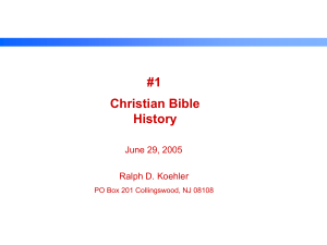 Bible_History_slides - Jesus Loves You Ministries