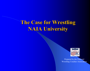 Powerpoint - National Wrestling Coaches Association