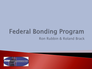 Federal Bonding Program