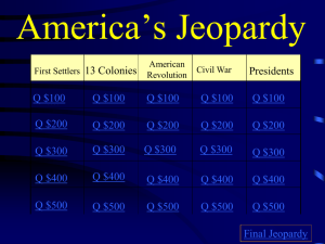 Jeopardy - Personal.kent.edu