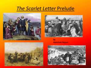 The Scarlet Letter Prelude - English-3-AP
