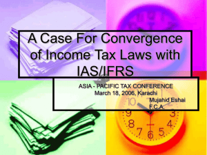 convergence-of-tax-laws-in-line-with-ifrs-mujahid