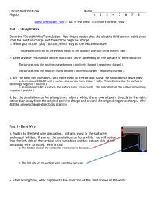 Circuit Electron Flow Worksheet - MS Word Version