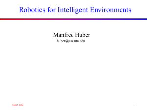 Robotics and Intelligent Environments