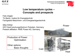 Trigeneration with geothermal energy Potentials and pitfalls of