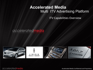 Accelerated Media Multi Platform ITV Sales Deck Q4 2010 11.9.10