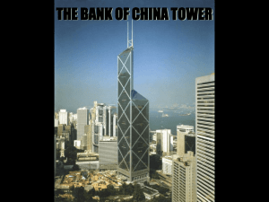 the bank of china tower - Department of Civil Engineering