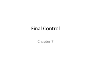 Final Control