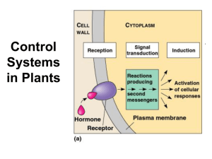 Table 39.1 An Overview of Plant Hormones