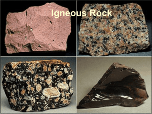5. Igneous Rocks PPT