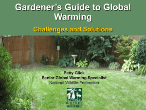The Gardener's Guide to Global Warming