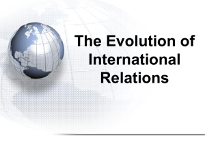 Unit 3 International Relations