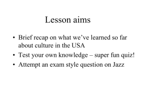 The Roaring 20's Revision Powerpoint